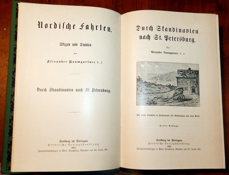 Travels in Scandinavia, Iceland, Faroes, Russia. 2V Baumgartner 1901/2 In German gallery