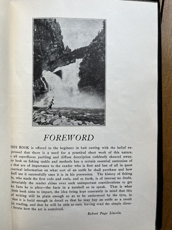1930 Antique FISHING Ephemera THE NORTHWOODS LIBRARY Lincoln TROUT FLY FISHING gallery