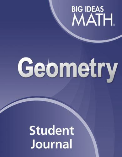 Big Ideas Math: Geometry Student Journal ,BRAND NEW