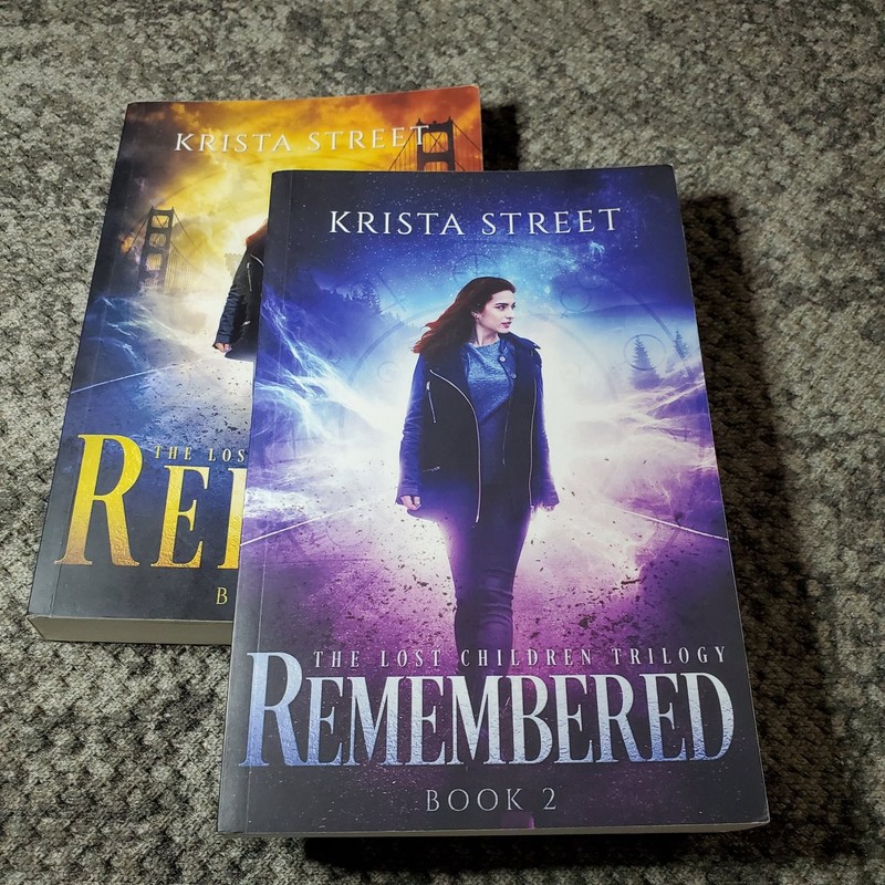 Remembered & Reborn Krista Street 2017 Lost Children Trilogy Books