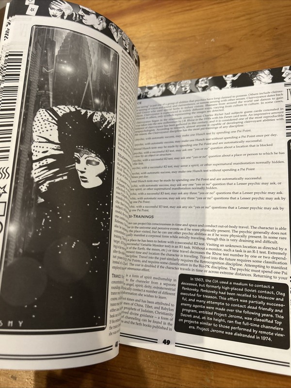 Conspiracy RPG Shadows of the Mind OOP Eden Studios EDN00004 Like New Paperback gallery