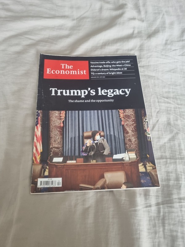 The Economist Magazine 2021 issues Jan - April - Select Desired Date from List gallery