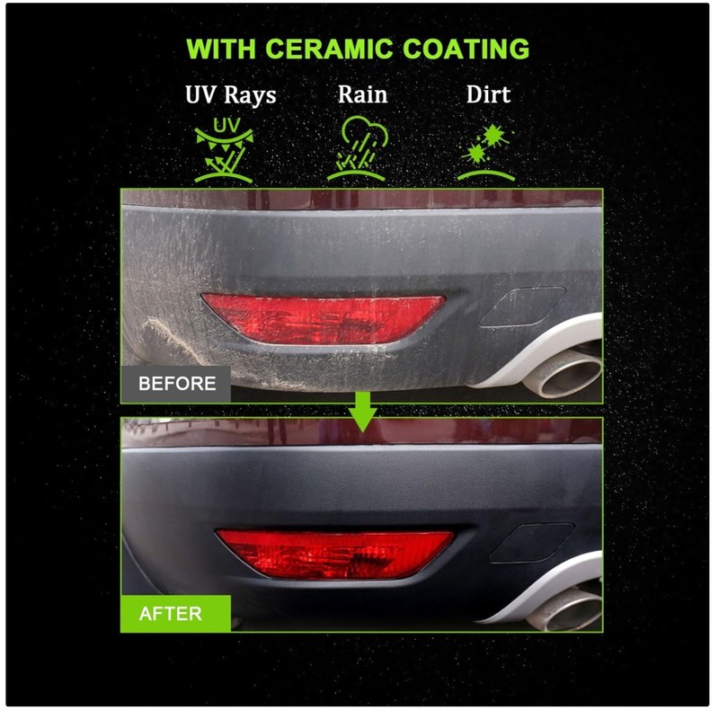 Ceramic Trim Restorer – Black Plastic & Vinyl Reviver