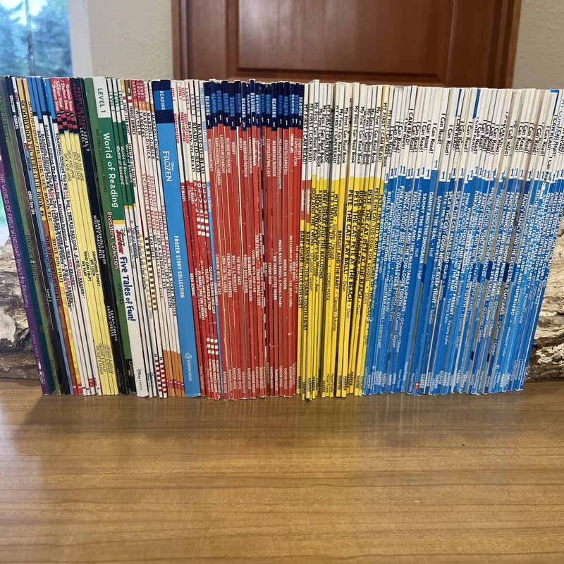 Lot of 120 Level My First & Level 1 I Can Read, Step Into Reading And More…