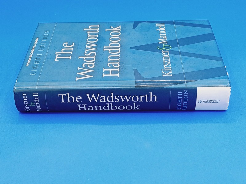 THE WADSWORTH HANDBOOK, 2009 MLA UPDATE EDITION (2009 MLA By Laurie G. Kirszner gallery