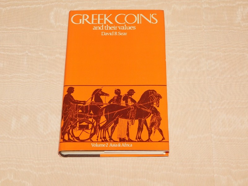 VINTAGE COIN BOOK 1979 GREEK COINS and THEIR VALUES by DAVID SEAR