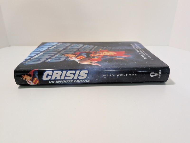 Crisis On Infinite Earths by Marv Wolfman Novelization Multiverse DC Comics HC gallery