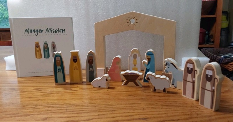 The Manger Mission Family Christmas Tradition Kristin Vazquez Wooden Nativity