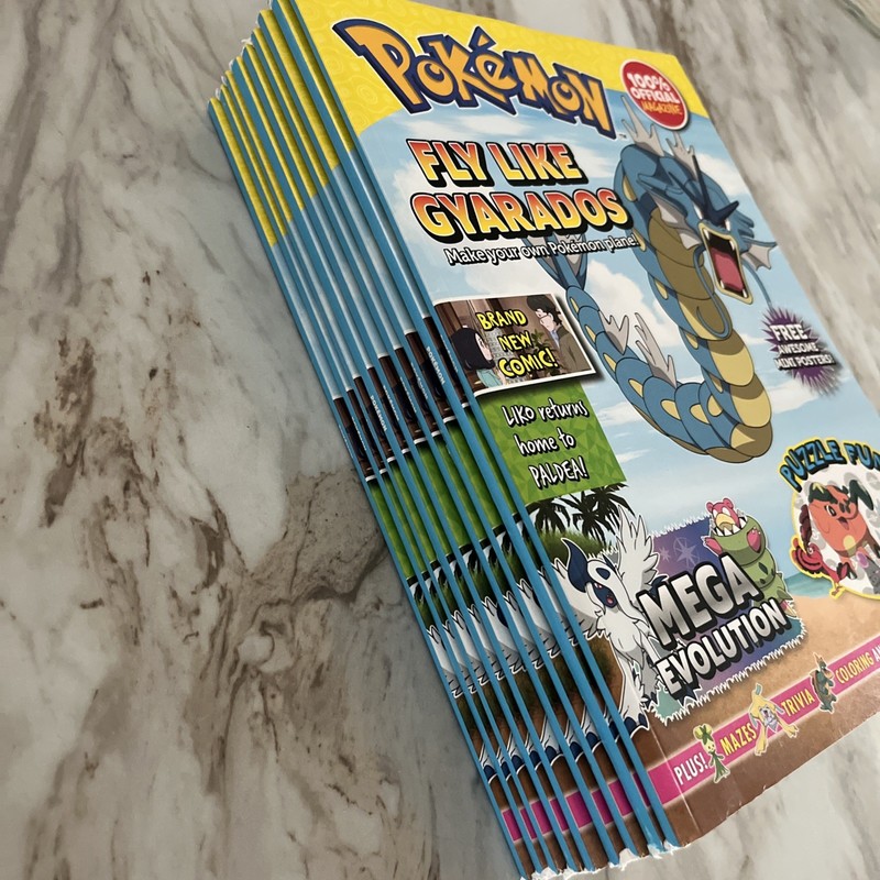 Pokemon Lot Of 8 Magazines NEW gallery