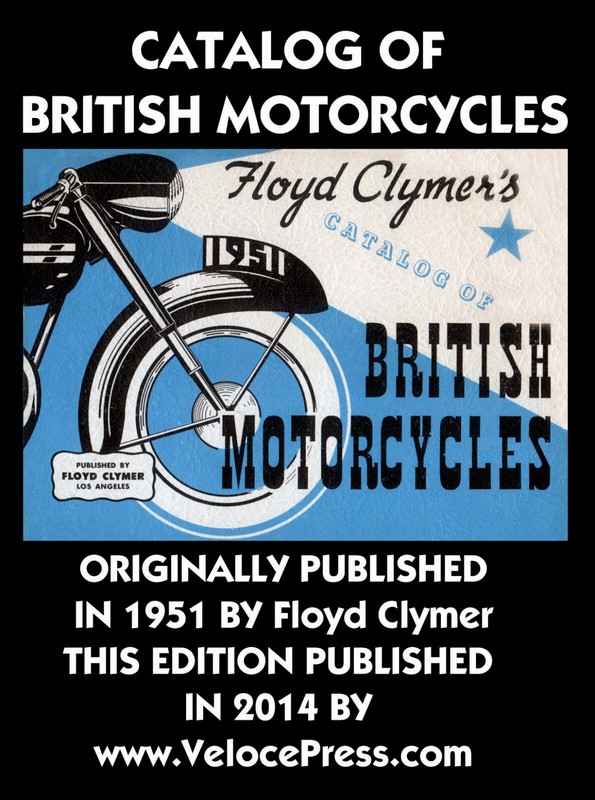 FLOYD CLYMER – CATALOG OF BRITISH MOTORCYCLES