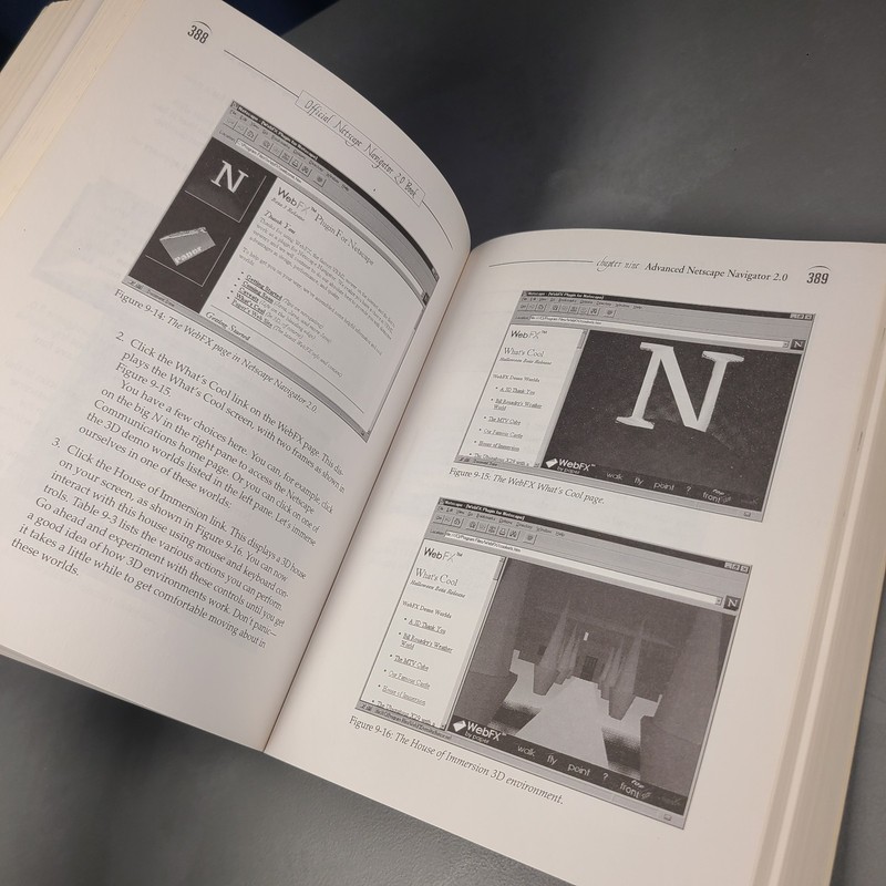 Official Netscape Navigator 2.0 Book - Windows PC Edition - VTG 90s Internet gallery