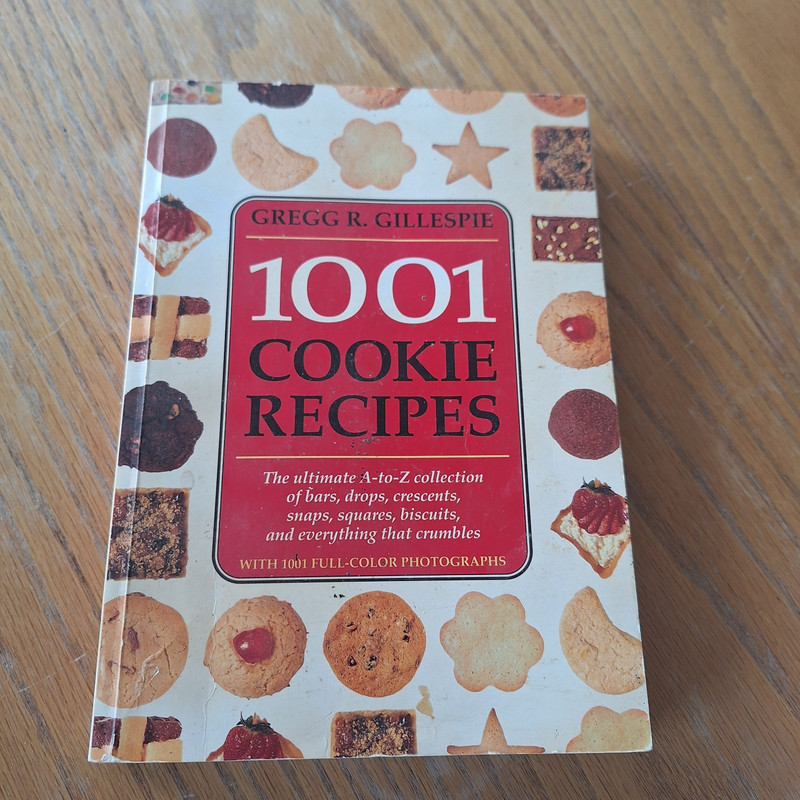 1001 Cookie Recipes and Betty Crocker’s Cookbook 1995 Edition used