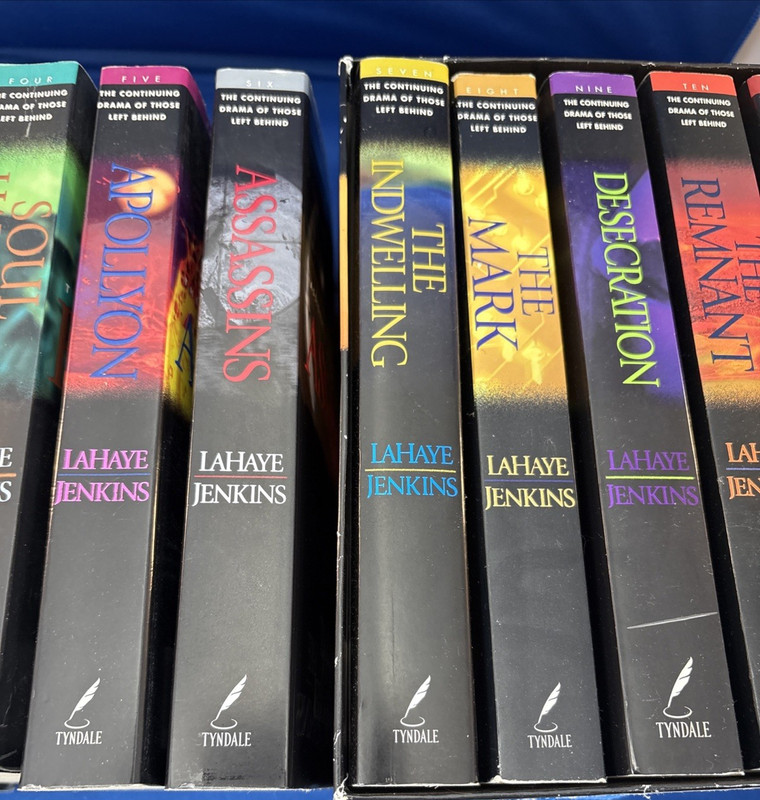 Left Behind Complete Original Series Set 1-12 LaHaye Jenkins Lot Of 12 PB Books gallery