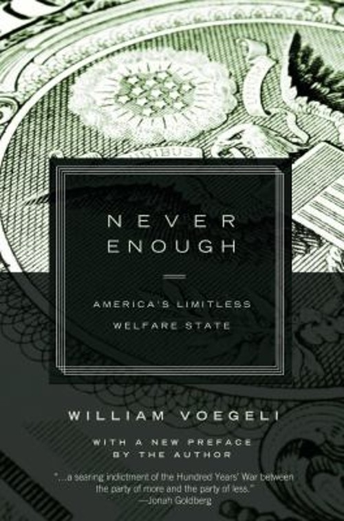 Never Enough : America’s Limitless Welfare State Paperback Willia