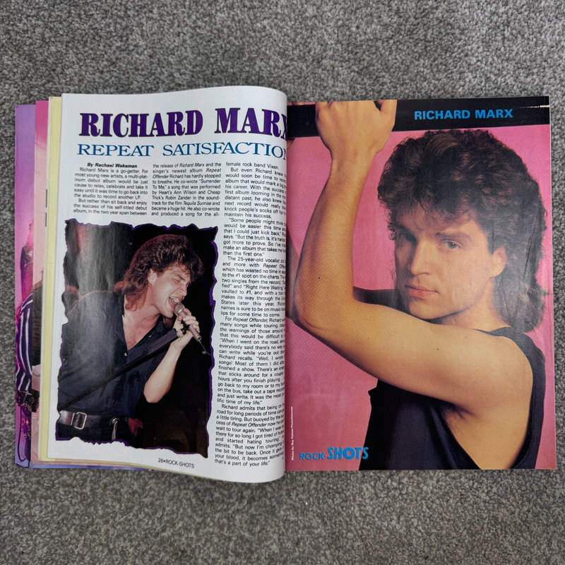 Creem Rock-Shots Magazines January 1990 NKOTB Milli Vanilli Warrant & Skid Row gallery