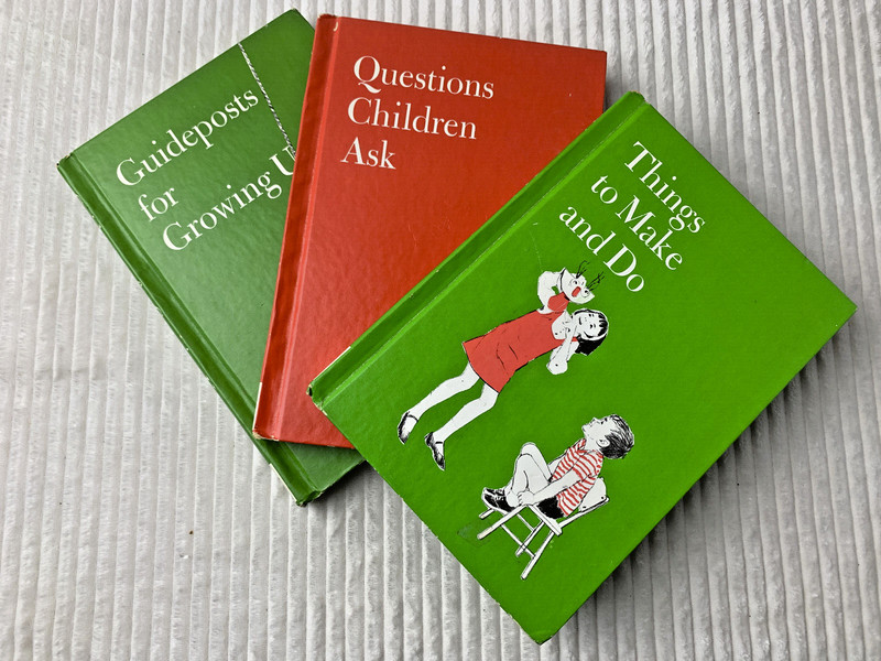 Vintage Child Horizons Lot of 3 Home School Hard Cover 1980’s