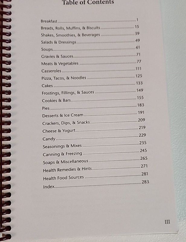 Wholesome Sugarfree Cookbook Cooking Cook Book 545 Recipes 280 Pages 2008 gallery