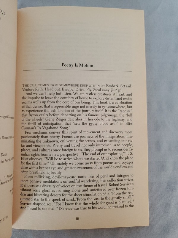 Songs for the Open Road: Poems of Travel & Adventure - Paperback gallery