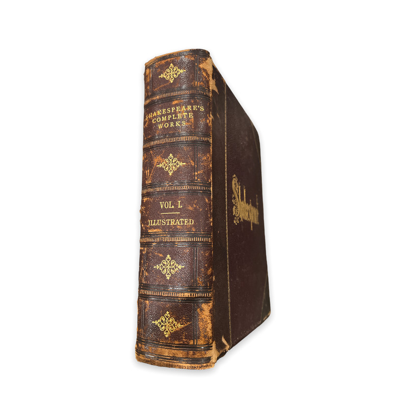 1878 Shakespeare's Complete Works Vol I Illustrated ( RARE ) gallery