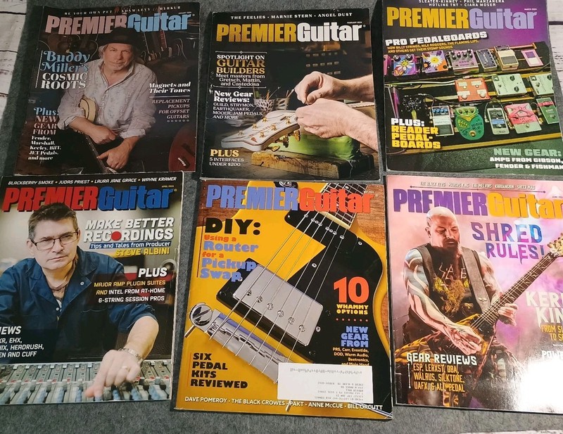 PREMIER GUITAR Magazine - Complete 12 Issues Lot 2024 gallery