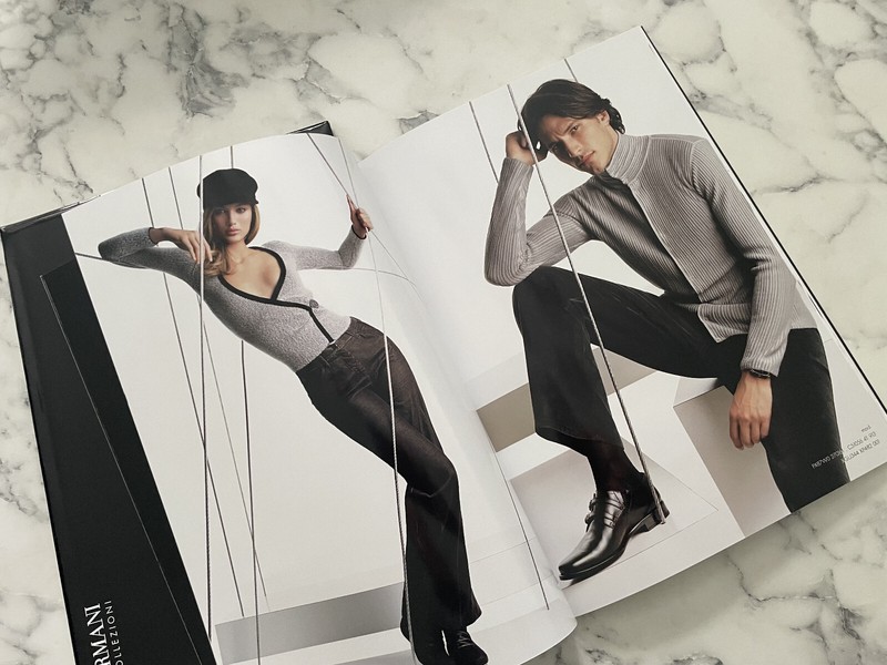 GIORGIO ARMANI CATALOG FASHION BOOK COLLEZIONI Fall Winter 2005-2006 Mens Womens gallery