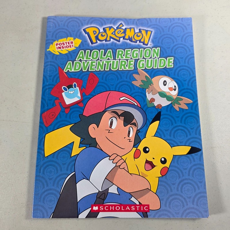 Pokemon Book Lot Deluxe Activity Johto Sinnoh + Alola Region Adventure Guide gallery