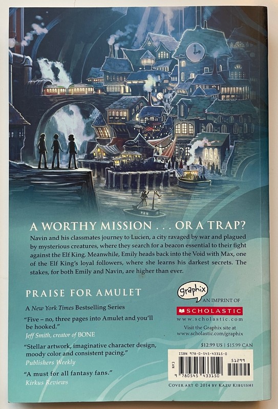 Amulet Books, #1 #2 & #6. Lot of 3! FREE SHIPPING! Awesome! gallery