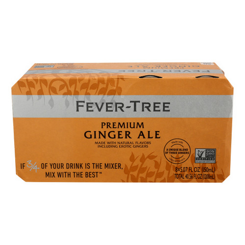 Soda 8Pk Ginger Ale 40.56 Oz(Case Of 3) By Fever Tree