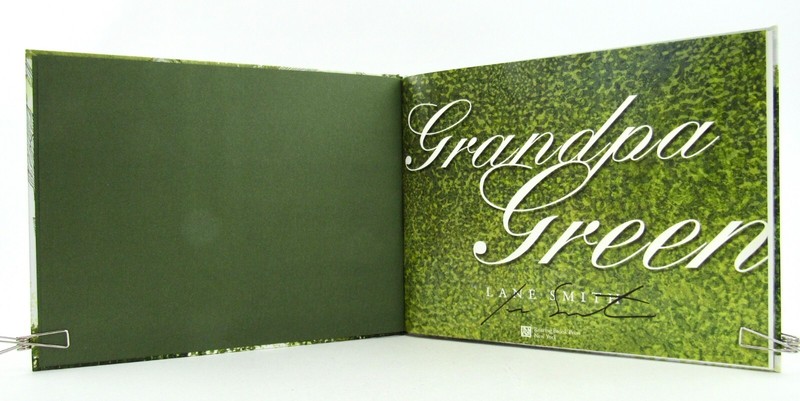 GRANDPA GREEN Lane Smith 2011 Roaring Brook Press HBDJ Signed 1st Caldecott EXC gallery