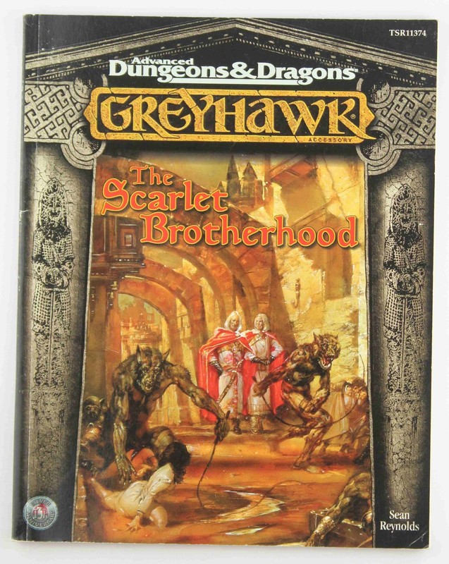 AD&D Greyhawk The Scarlet Brotherhood Sean Reynolds ORIGINAL