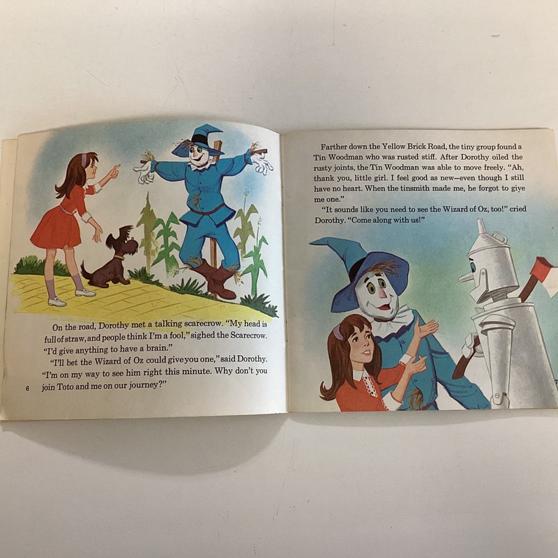 The Story of The Wizard of Oz - Book and 33-1/2 RPM Record (Disneyland Recor... gallery