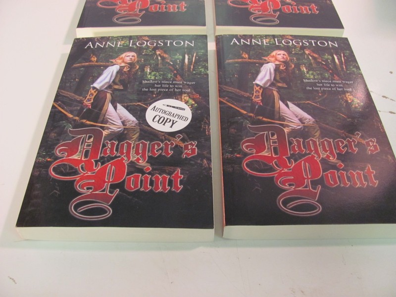 «Dagger’s Point» written by Anne Logston – Autographed