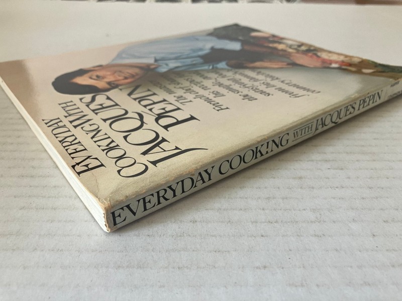 Everyday Cooking with Jacques Pepin 1982 First Edition Cookbook Recipes Harper gallery