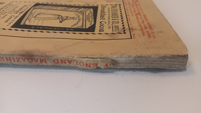 1896 NEW ENGLAND Magazine Nice Illustrations & Ads, Nov. 416 Pages gallery