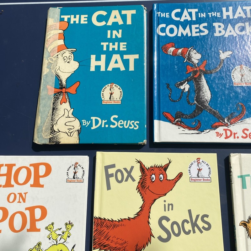 Dr. Seuss 7 Classic Books Lot of Popular Titles gallery