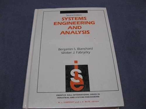 Systems Engineering and Analys – VERY GOOD