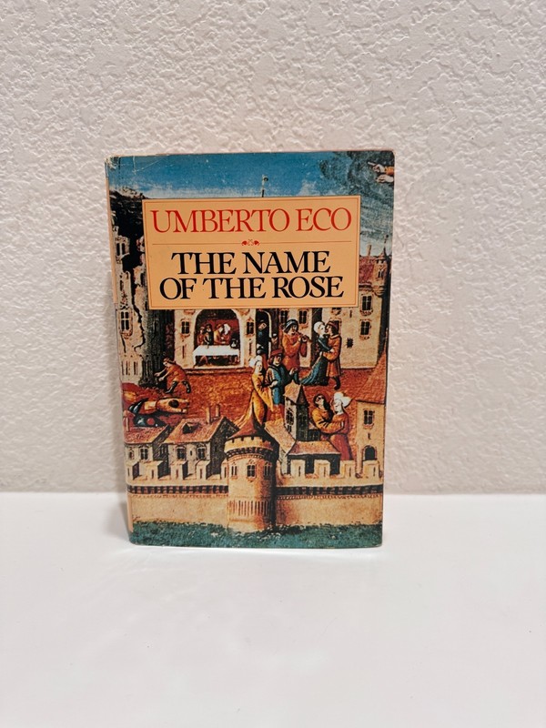 The Name of the Rose by Umberto Eco Hardcover Book Club Edition 1983