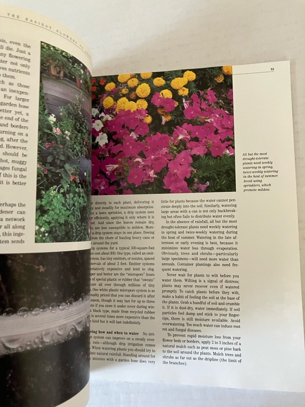 The Easiest Flowers to Grow 1990 Ortho Books Illustrated Paperback gallery