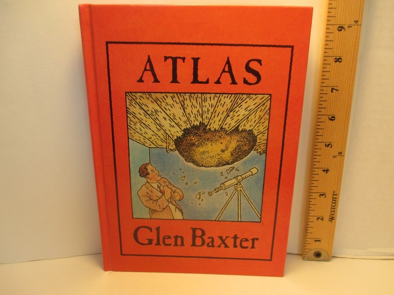 art / humor ATLAS signed by GLEN BAXTER 1983 Knopf 1st American edition hc