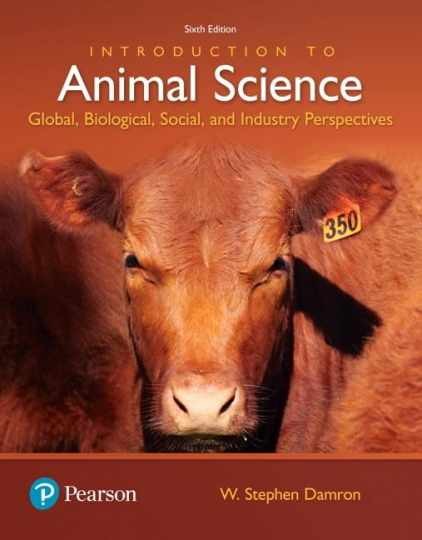 Introduction to Animal Science: Global, – Hardcover, by Damron W. – Very Good