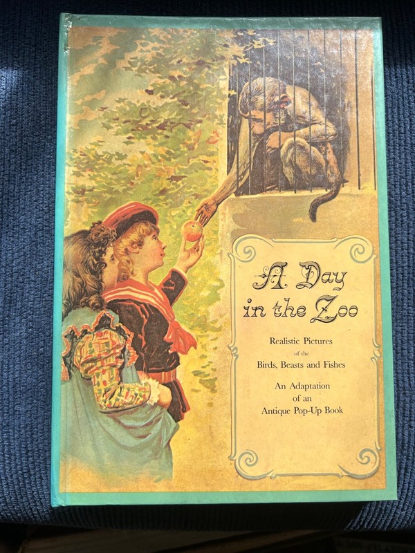 A DAY IN THE ZOO A Reproduction Of An Antique Pop-Up Book 1980