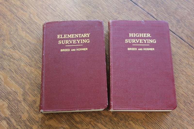 Elementary & Higher Surveying lot Breed and Hosmer