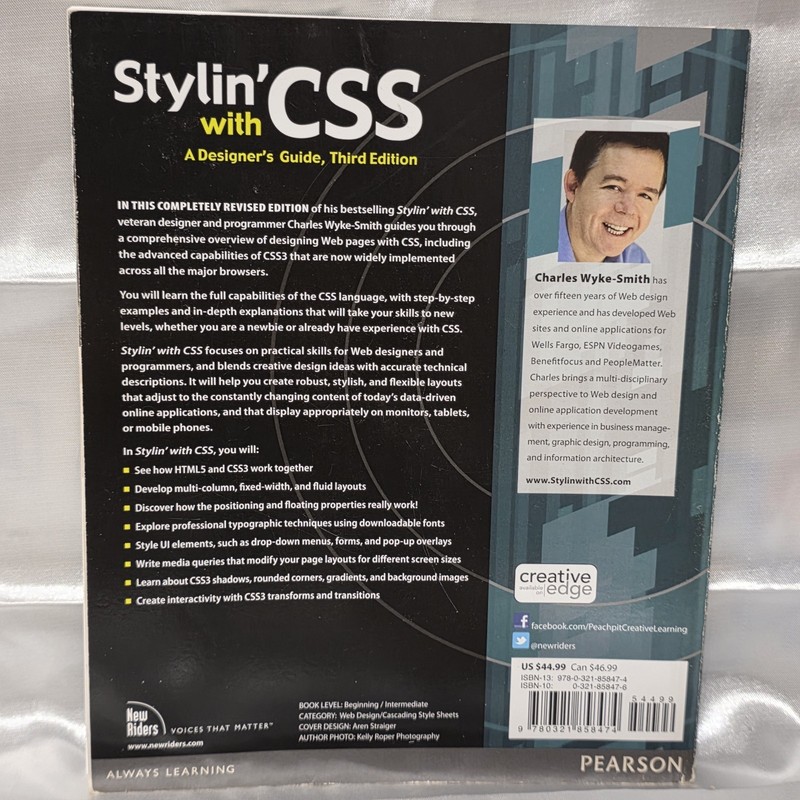 STYLIN' WITH CSS: A DESIGNER'S GUIDE (3RD EDITION) (VOICES By Charles Wyke-smith gallery