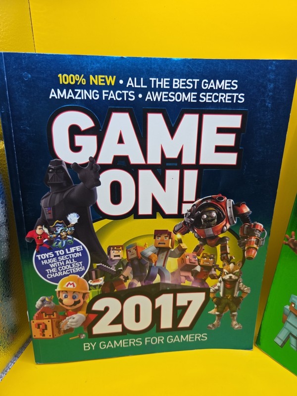 Set Of 2 - Game On! 2017 & 2018 Guides: All the Best Games Facts And Secrets gallery