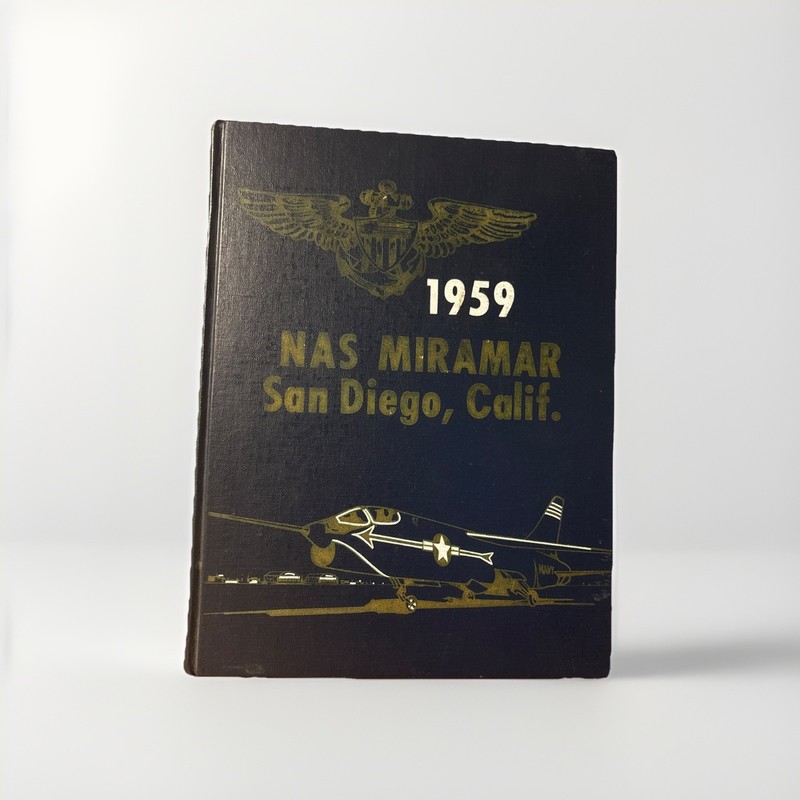 1959 NAS MIRAMAR, SAN DIEGO CALIF – 1959 1st ed – US Naval Air Station