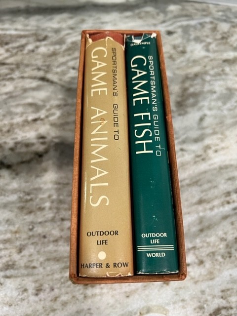 Outdoor Life Sportsmans Guide To Game Animals And Game Fish Hardcover Book Set