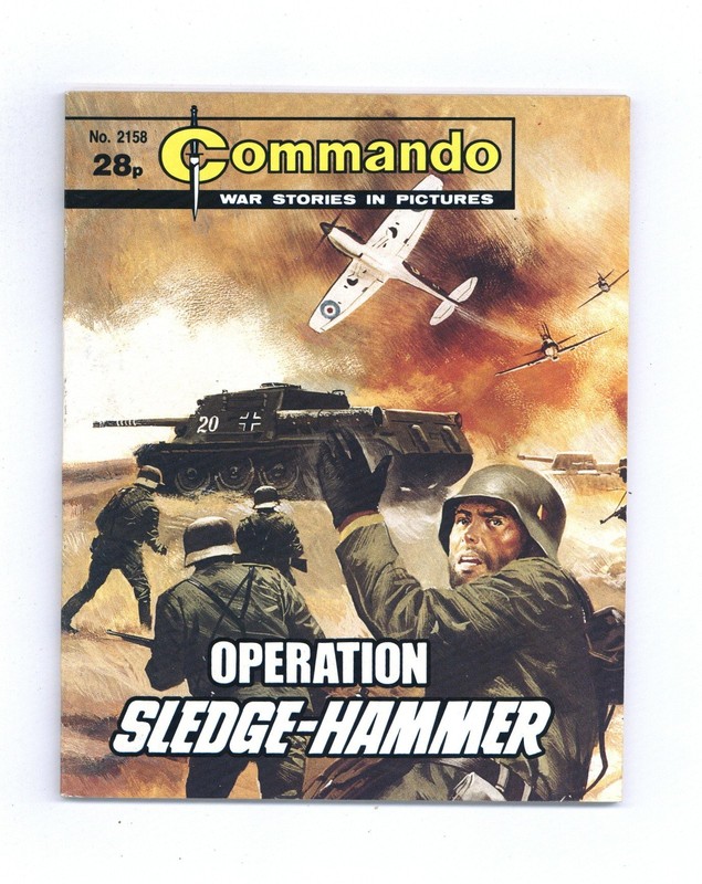 Commando War Stories in Pictures #2158 VF+ 8.5 1988