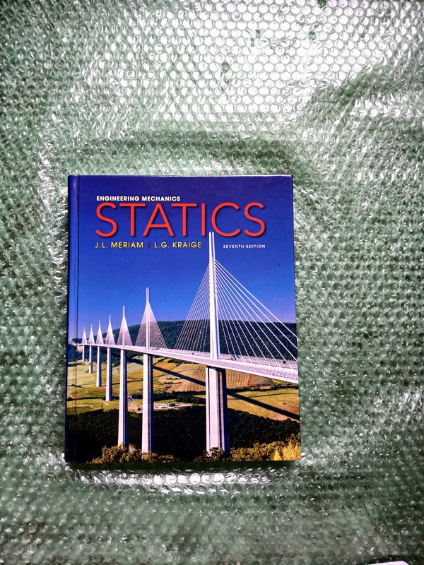 Statics by L. G. Kraige and J. L. Meriam (2011, Hardcover)