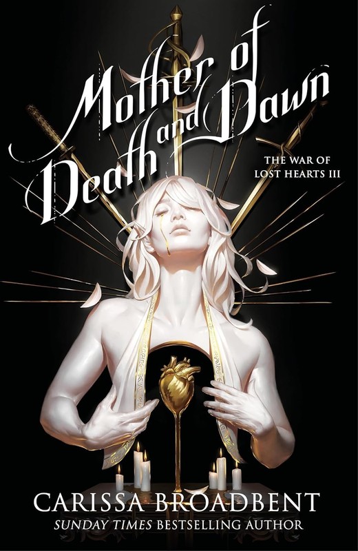 The War of Lost Hearts Series 3 books set by Carissa Broadbent Mother of Death gallery
