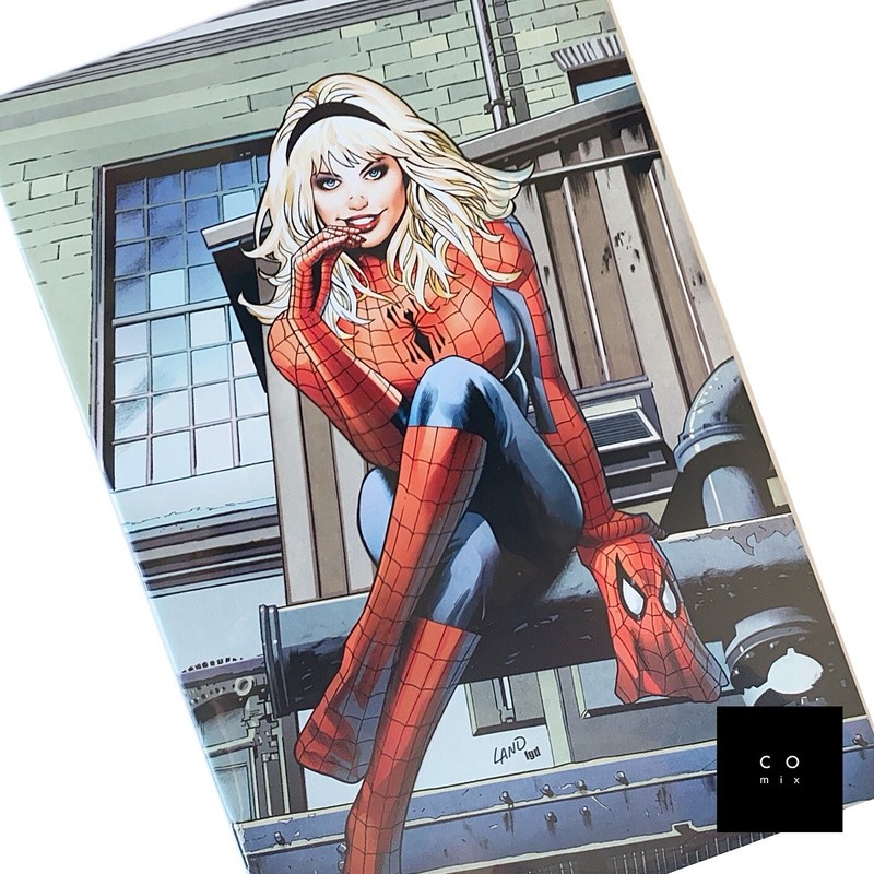 Spider-Gwen: Gwenverse #4 Greg Land / Unknown Comics Exclusive Homage Virgin VAR